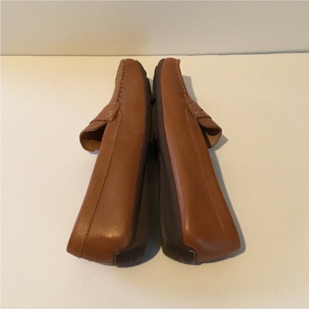 OLIVER GRANT LEATHER LOAFERS SOME BED FOOT CUSHION RUBBER SOLE EURO SIZE 38 - Picture 8 of 15